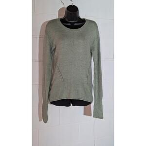L.O.G.G. H&M Knit Sweater Ribbed Hem Wool Blend Long Sleeve Pullover Top Xsmall